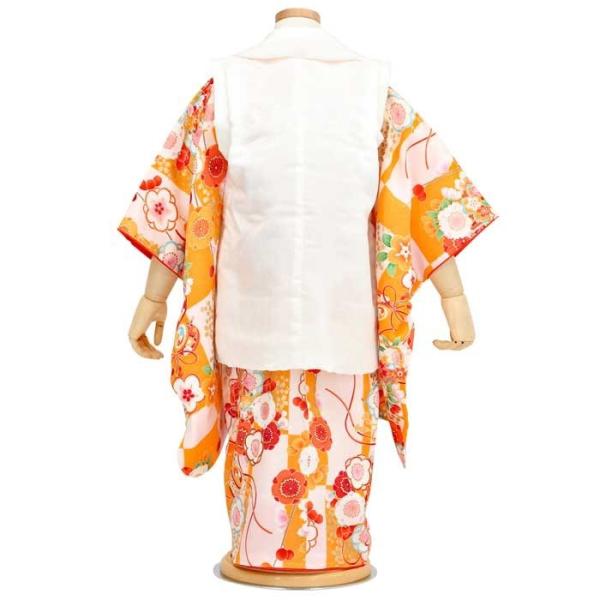 七五三 着物 3歳 被布コート 正絹 11点フルセット 山吹色 白色 刺繍 花尽くし柄 豪華 レトロモダン ガール 女の子 きもの 和装 襦袢腰紐付き 白足袋 Www Heatform Co Uk Index Php