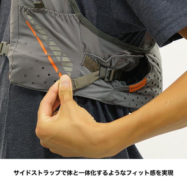 【新品未使用】ネイサン　ベイパーカー 4L メンズ（ボトル2本付属）　トレラン NATHAN ネイサン リュック VaporKrar 4L ベイパーカー 4リットル