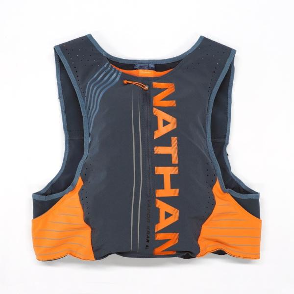 【新品未使用】ネイサン　ベイパーカー 4L メンズ（ボトル2本付属）　トレラン Amazon.co.jp: ネイサン(NATHAN) ハイドレーションバッグ ベスト