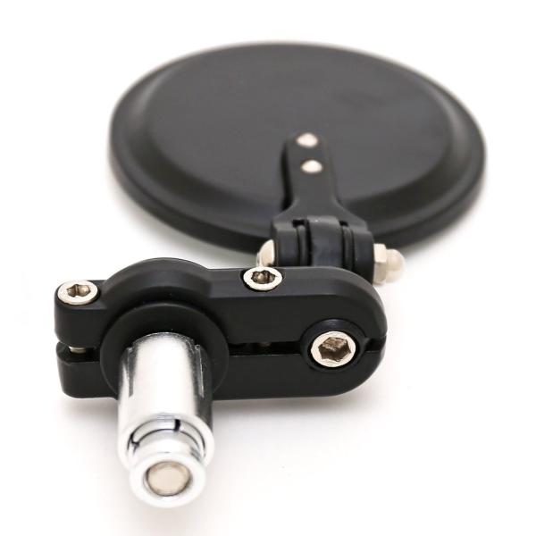 nakira バイク バーエンド ミラー 左右セット 22.2mm 汎用 カスタム パーツ エイプ CB400SF YZF-R25 ブラック /【Buyee】 nakira バイク バーエンド ミラー 左右セット 22.2mm 汎用 カスタム パーツ エイプ CB400SF YZF-R25 ブラック /【Buyee】