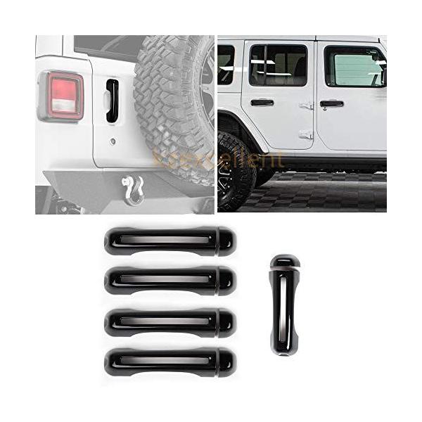 ジープラングラーJL 2018+Jeep Wrangler JL ドアハンドル４ドア版