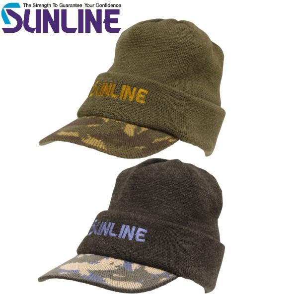 サンライン（SUNLINE） アングラーズブリムニットキャップ CP-5162