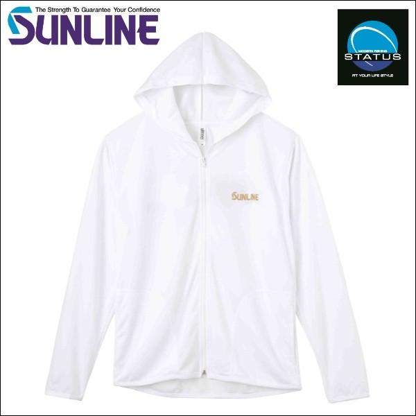 サンライン Dry ドライ フルジップパーカー L ホワイト 白 Scw 1801pk ステータス フィッシングウエア Scw 1801pkw L フィッシングk Z ケーズ 通販 Yahoo ショッピング
