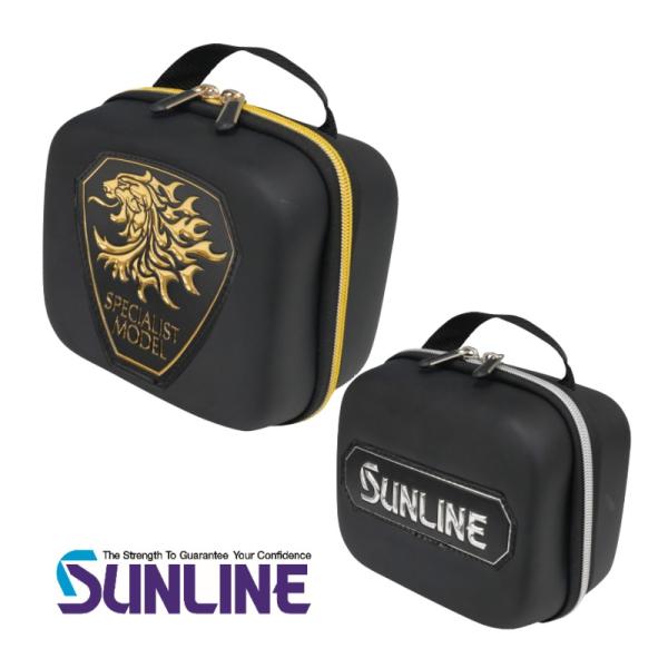 [Release date: November 27, 2025]SUNLINE ステータス３０００番までのスピニングリールの収納に最適上蓋裏の内部にはメッシュポケット付きリールのサイズに合わせて使える仕切り付き素材 EVA( 本体)　AB...