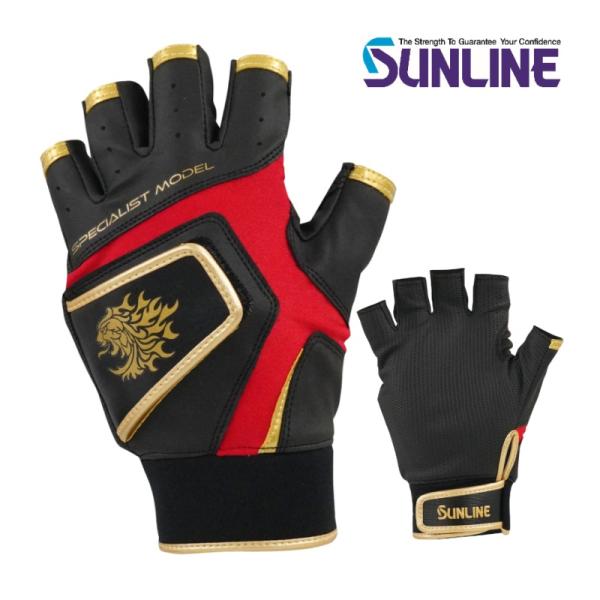 [Release date: December 20, 2025]SUNLINE ステータス(1)マグネットホルダー付きで釣り針を簡易的にホールド可能(2)グリップ力と耐久性に優れる合成皮革採用(3)操作感に優れ蒸れにくい５本タイプ【素材】...