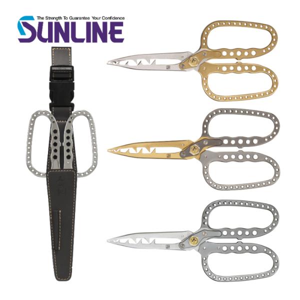 サンライン　釣武者　うおばさみ サンライン（SUNLINE） MST 松山 うおばさみ 単品 ゴールド ガンメタ