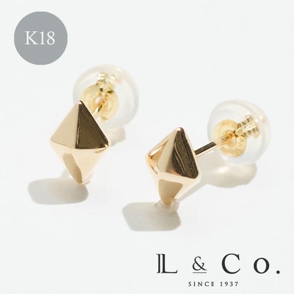 Jewel closet by L&Co. ピアス レディース メンズ K18 18金 Jewel closet by L&Co. ピアス レディース メンズ K18 18金