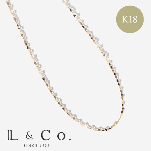 L & Co. ゴールド ネックレス Jewel closet by L&Co. ネックレス レディース プレゼント 18金