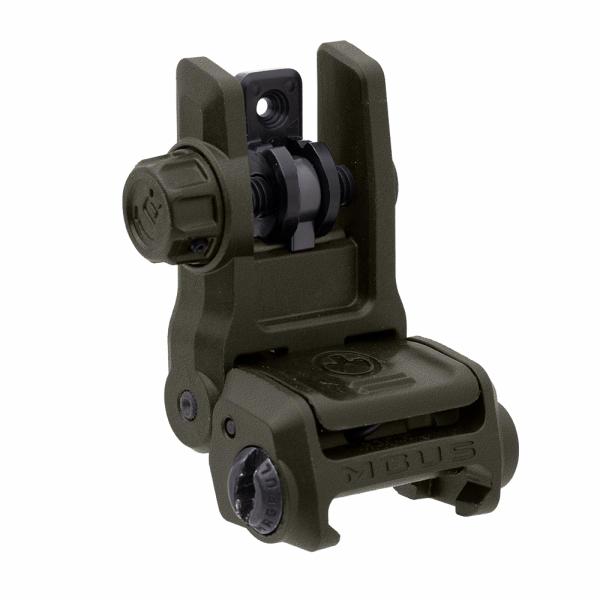 MAGPUL マグプル 実物 マグプル MBUS 3 Sight ? Rear リアサイト【ブラック/オリーブドラブグリーン】