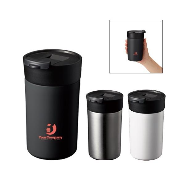 フタ付ステンレスサーモタンブラー 最低ロット数個 Ts1437 ノベルティ Lily S Gift Print 通販 Yahoo ショッピング