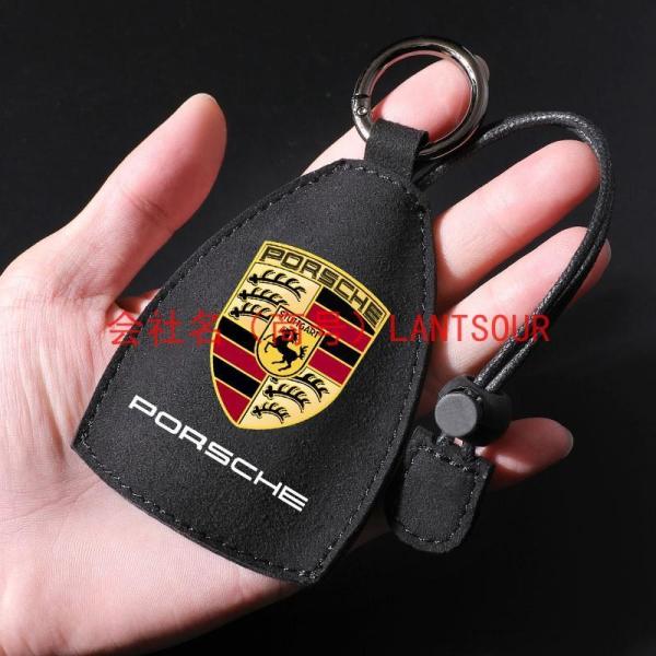 ポルシェ スマートキーカバー 本革 キーホルダーキーケース 車 カー ド ケース バッグ汎用718 911 918 カイエン カイエンクーペ ケイマン タイカン