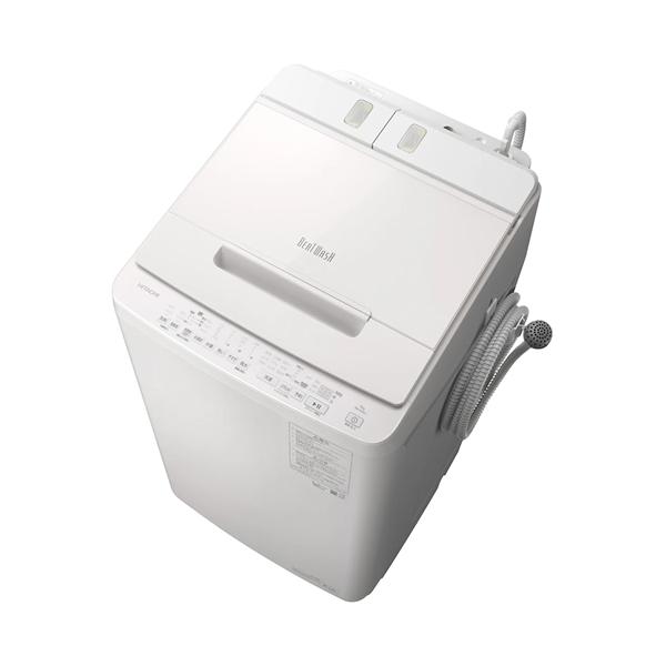 展示品　日立　全自動洗濯機 10kg　洗剤自動投入　BW-X100G 21年製 ビートウォッシュ BW-X100J-W 日立 洗濯10kg 全自動洗濯機 ホワイト