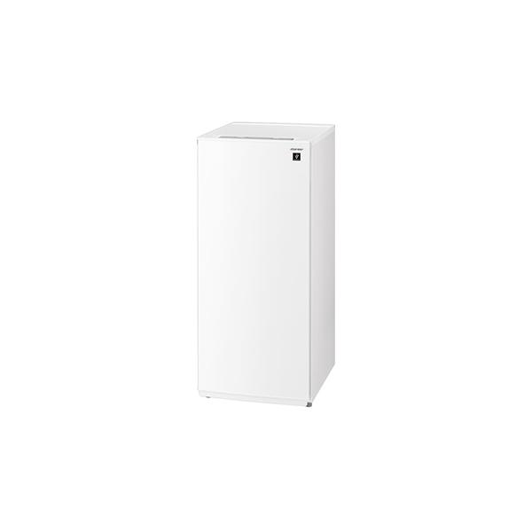 SHARP - SHARP 冷凍庫 126L スノーホワイト FJ-HF13H-W SHARP FJ-HF13H-W シャープ 126L 冷凍庫（ファン式） つけかえ