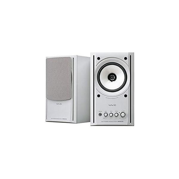 ONKYO GX-77M-W WAVIO 77monitorアンプ内蔵スピーカー ホワイト