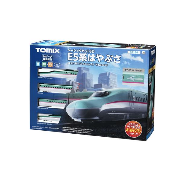 H-4543736901860 トミックス ベーシックセットSD E5系はやぶさ 鉄道模型 Nゲージ