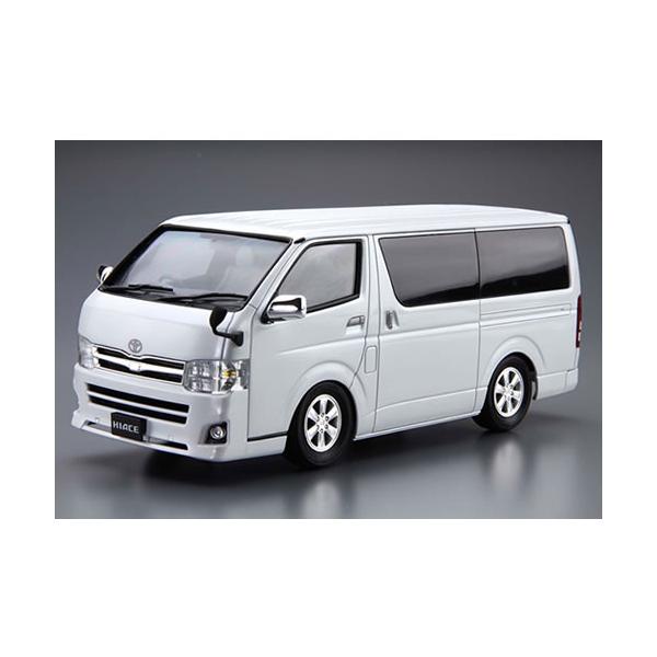 m0526（仮）1/24 トヨタ ハイエース（カスタム品） ザ・モデルカー H-4905083200803 アオシマ 1／24 No.6 トヨタ TRH200V