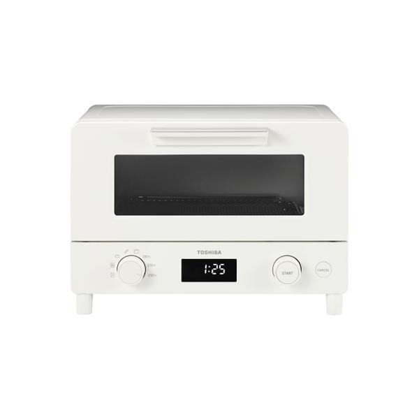 HTR-W7-W 東芝 黒鉛素材高性能ヒーター搭載 1400W オーブントースター ホワイト