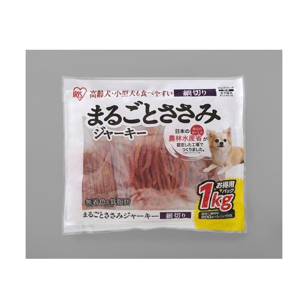 他サイト： I-4967576336338 アイリスオーヤマ  まるごとささみジャーキー細切り1ｋｇ 1ｋｇの商品画像