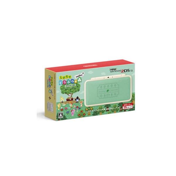 newニンテンドー 2DS LL とびだせどうぶつの森 amiibo + パック