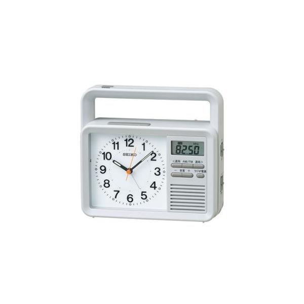 SEIKO（セイコー） KR885N 目覚まし機能付き防災クロック : LifeStage