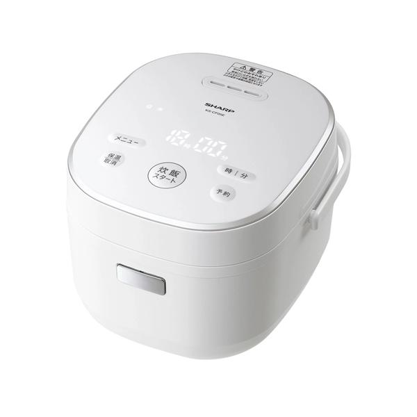 SHARP 炊飯器 KS-CF05E-W 未開封 3合 SHARP（シャープ） KS-CF05E-W ジャー炊飯器 3合炊き ホワイト系