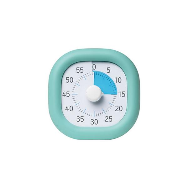 時間の経過とともにフィルムが回転、色面が減っていくので、時間の経過を視覚的に実感できます。時計が読めない、時間感覚がまだ身についていないこどもにもおすすめ。カウントダウン終了を「ピピピッ♪」の電子音でお知らせします。カウントダウン中はカチカ...