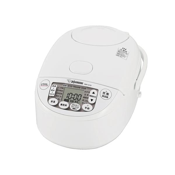 【美品/2025年製】NW-VJ10-WA 象印 IH炊飯器 5.5合 ホワイト 極め炊き NW-VJ10-WA 象印 IH炊飯ジャー 5.5合炊き ホワイト IH炊飯器