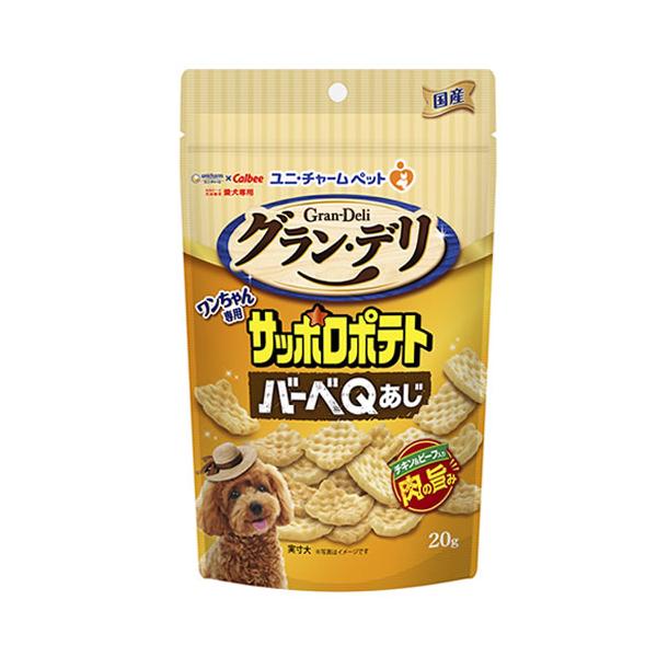 ユニ・チャーム　グラン・デリ　ワンちゃん専用　サッポロポテトバーベＱあじ　２０ｇ