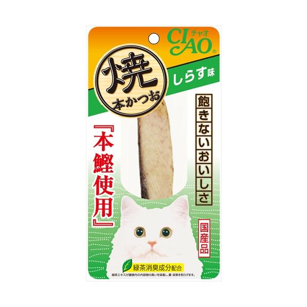 P-4901133636226 いなばペットフード CIAO 焼本かつお しらす味 1本