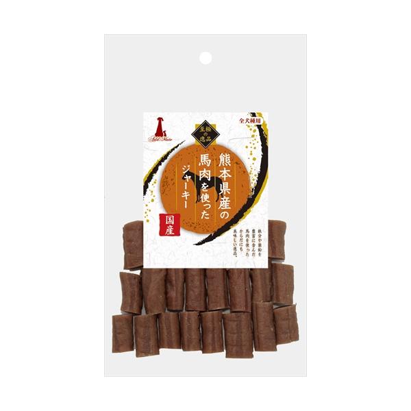 他サイト： P-4903588123788 ペティオ ADD.MATE営業部 至極の逸品 熊本県産の馬肉を使ったジャーキー 75gの商品画像