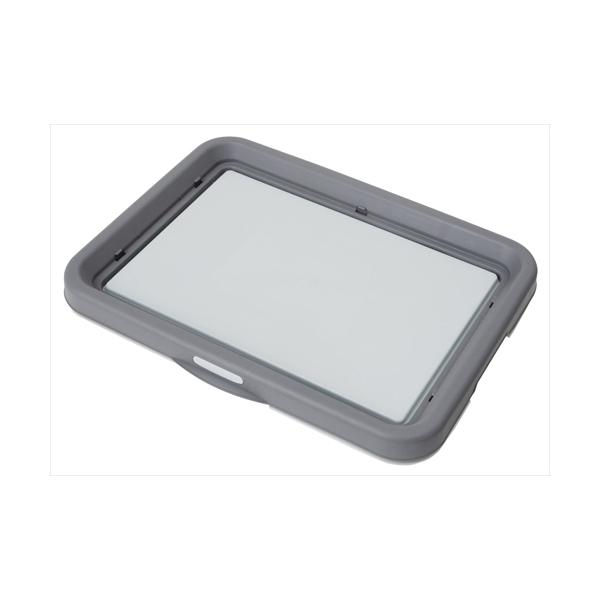 他サイト： P-4903588249938 ペティオ  片手でらくらくドッグトレー　レギュラーグレーの商品画像
