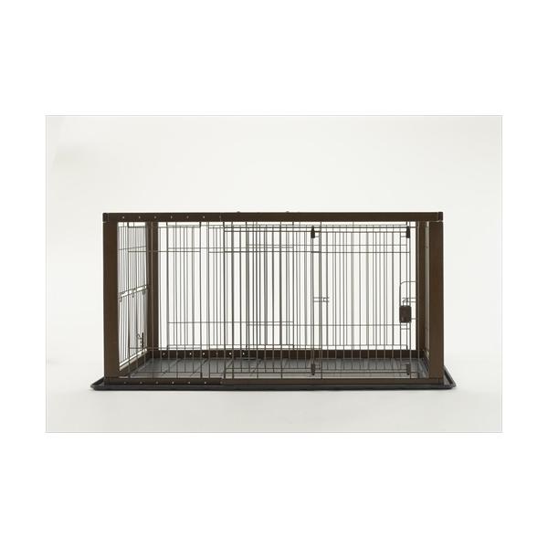 リッチェル 木製スライドペットサークル ワイド (犬小屋・ケージ リッチェル 木製スライドペットサークル ワイド (犬小屋・ケージ