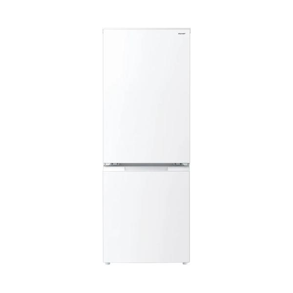 SHARP（シャープ） SJ-D18P-W 179L 2ドア冷蔵庫 マットホワイト