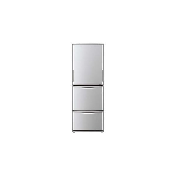 SHARP ノンフロン冷凍冷蔵庫　SJ-W351E-S Amazon | シャープ SHARP 冷蔵庫(幅60.0cm) 350L 両開き 3ドア