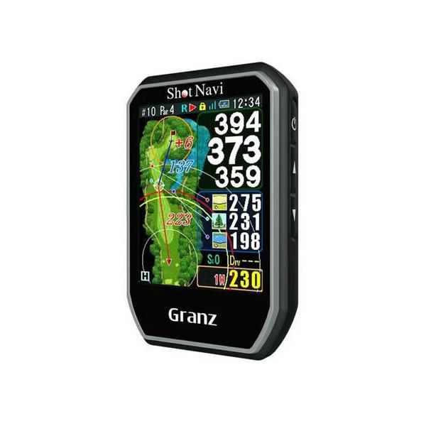 Shot Navi(ショットナビ) Granz BK ゴルフGPS テクタイト SN-Granz-BK GPSゴルフナビ ショットナビ Shot Navi Granz