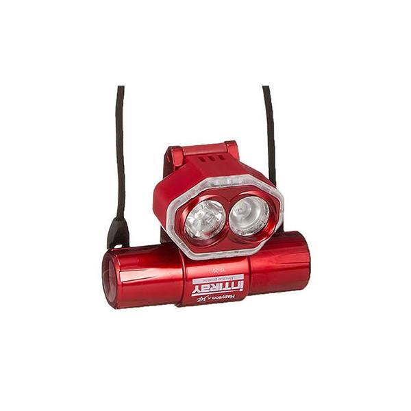 Hapyson YF-201-R ハピソン 充電式チェストライト 首かけ式 （レッド