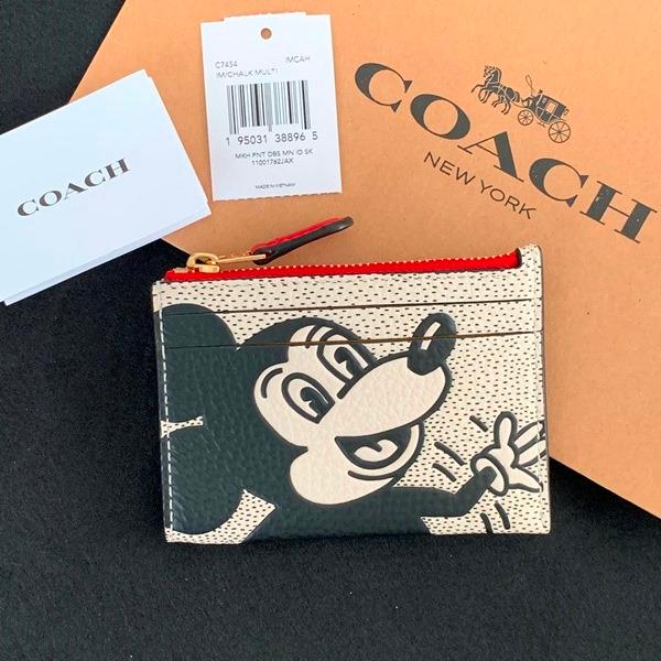 COACH コーチ ディズニー コラボ キースヘリング 小銭入れ COACH コーチ ディズニー コラボ キースヘリング 小銭入れ