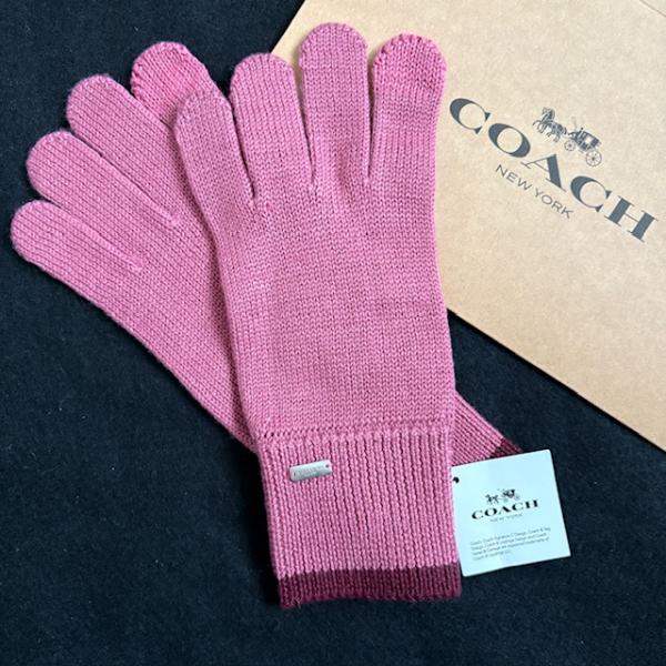 COACH（コーチ） 【新春セール】コーチ 手袋 カラーブロック ニット