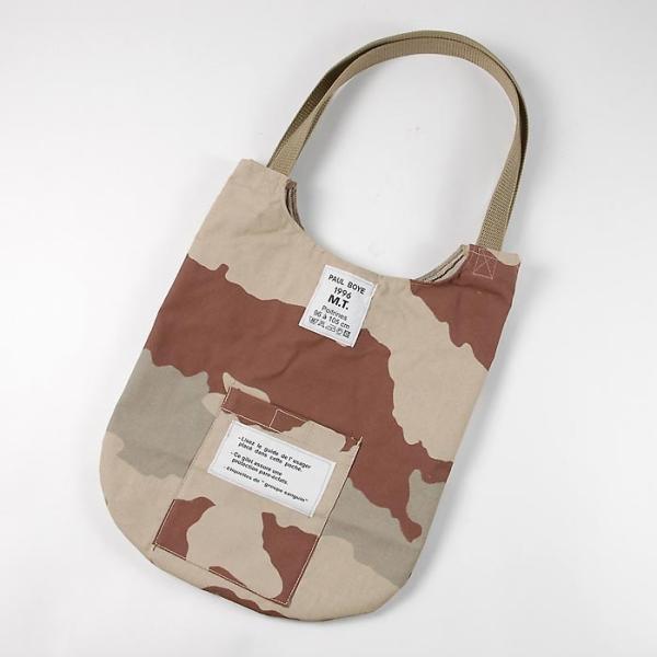 フランス軍 デザートカモ リメイク トートバッグ 新品 224N- : LA-BOY