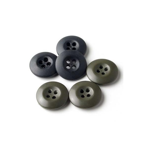 ＵＳ．軍用ボタン(新品）アメリカのジャケットやシャツに使われるボタン色は３色でアーミーグリーンブラックホワイト軍用ボタンは市販されていませんので無くなった時は、今まで手に入りませんでした当店では皆様の為に、在庫しています１個からでもＯＫです...