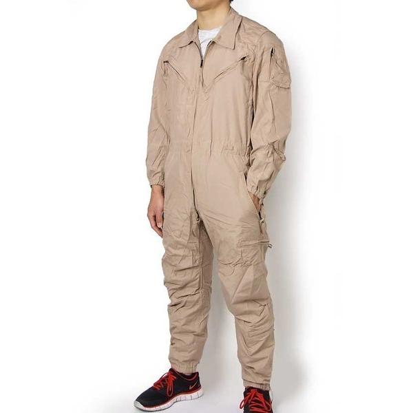 **********************スモールサイズ特価です**********************アメリカ軍用本物カバーオール（デッドストック）アラミド繊維（ノーメックス）で耐火素材民間では手に入らない素材感パイロット仕立てです...