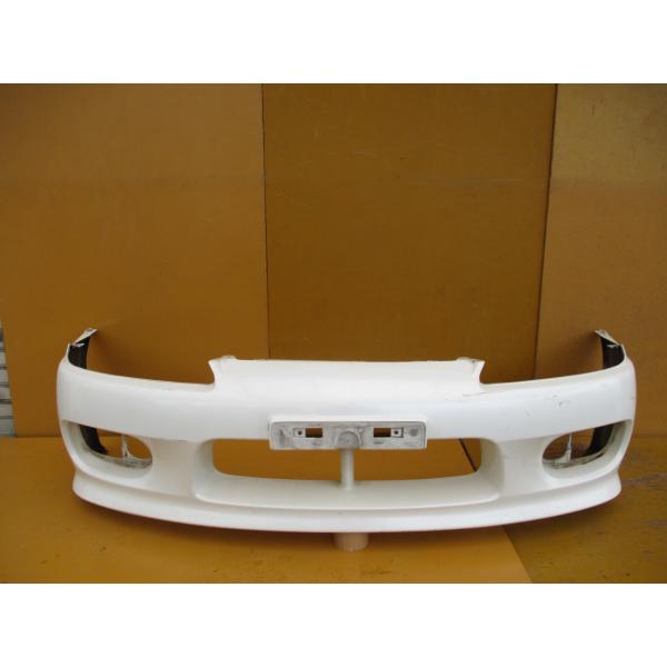シルビア(S15)用!純正フロントバンパー ホワイトパール 62022 85F40