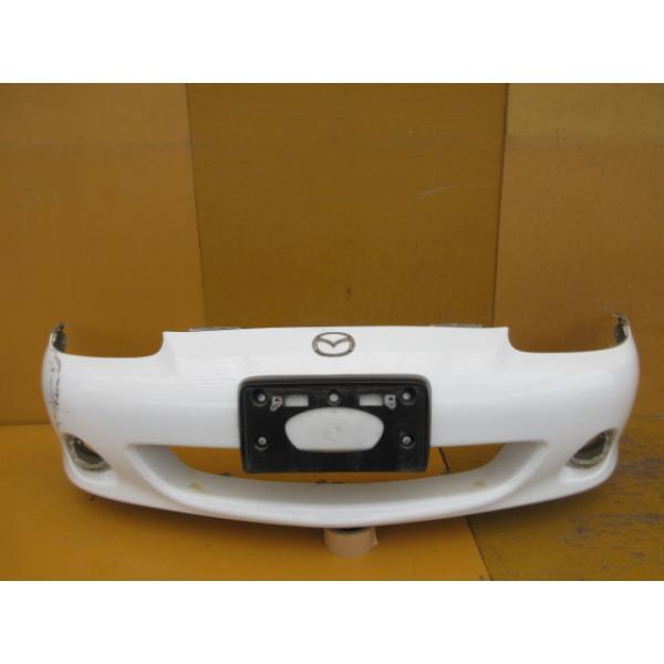 nb8c nb6c JETSTREAM 後期フロントバンパー用 ロードスター(NB6C/NB8C/NB系)後期用!純正フロントバンパー ホワイト