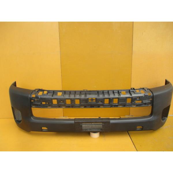 200系 ハイエース ワイド 4～6型 フロントバンパー  52119-26671 素地 美品 ハイエース 200系 4型 5型 6型 ワイド フロント バンパー グリル 52119