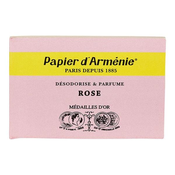 お香 紙 ペーパータイプ papier d'armenie パピエダルメニイ トリプル ローズ ギフト プレゼント 誕生日 女性 おしゃれ