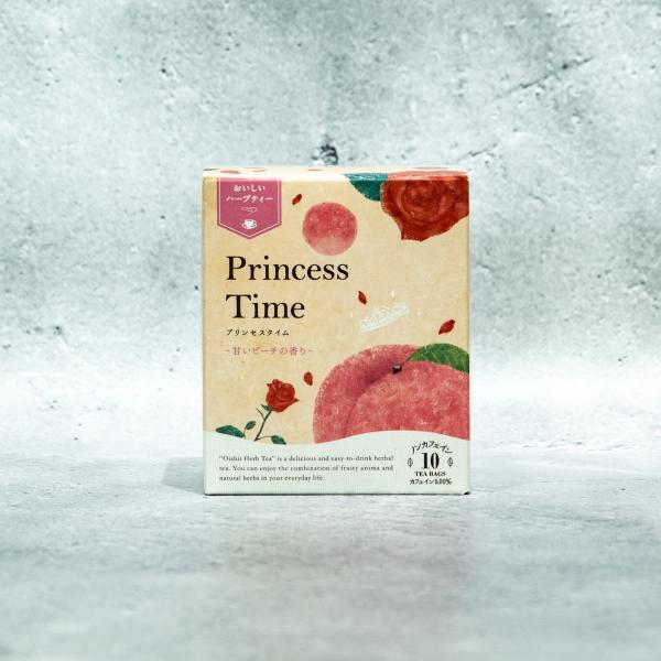 おいしいハーブティー プリンセスタイム ティーバッグ ノンカフェイン 10個入 個包装 プレゼント ギフト おしゃれ 誕生日