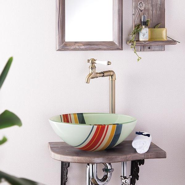 カウンター ブラウン Sサイズ 水栓 洗面台 アンティーク 洗面ボウル おしゃれ Buyee 日本代购平台 产品购物网站大全 Buyee一站式代购 Bot Online