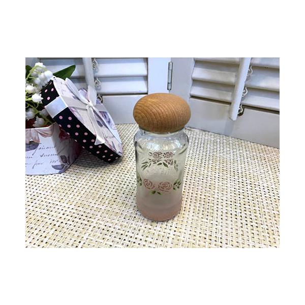 マニー　スパイスビン（ステンシルローズ）
