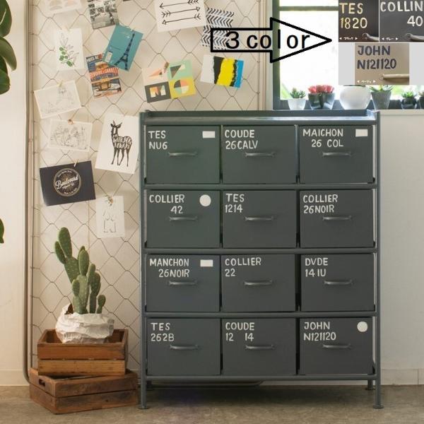 希少CAPIC 刑務作業 スリムチェスト 12杯 整理タンス 昭和レトロ 古家具 la-nature-shop_living-088