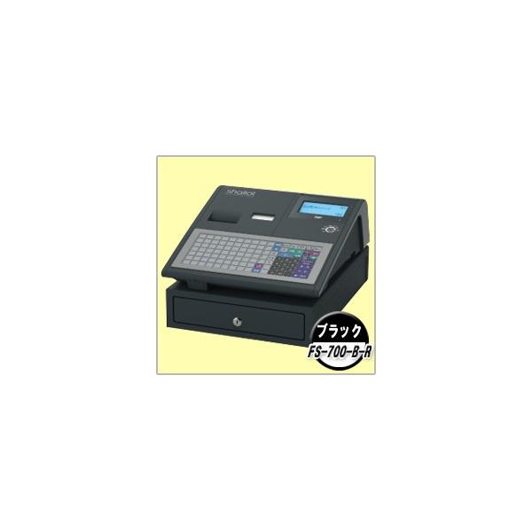 東芝テック 電子レジスター FS-700-B-R(ブラック）サーマルレシート10